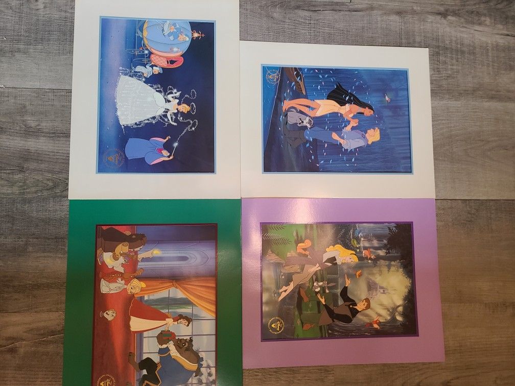 Disney Lithographs 11x14