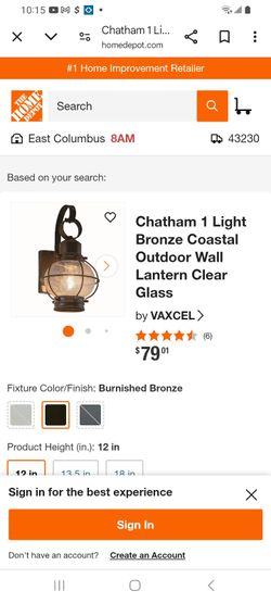 New Outdoor Light