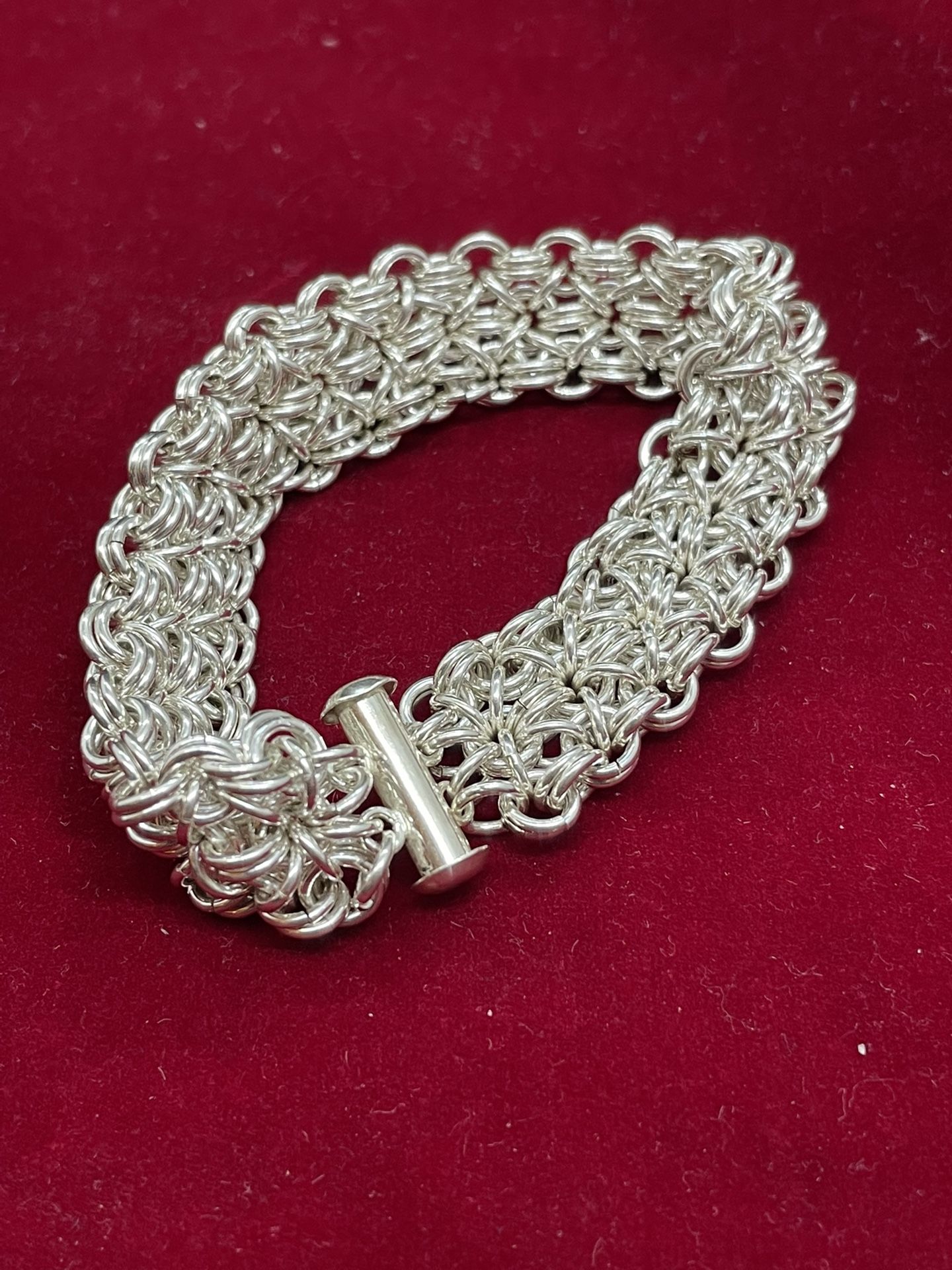 Fancy Sterling Bracelet