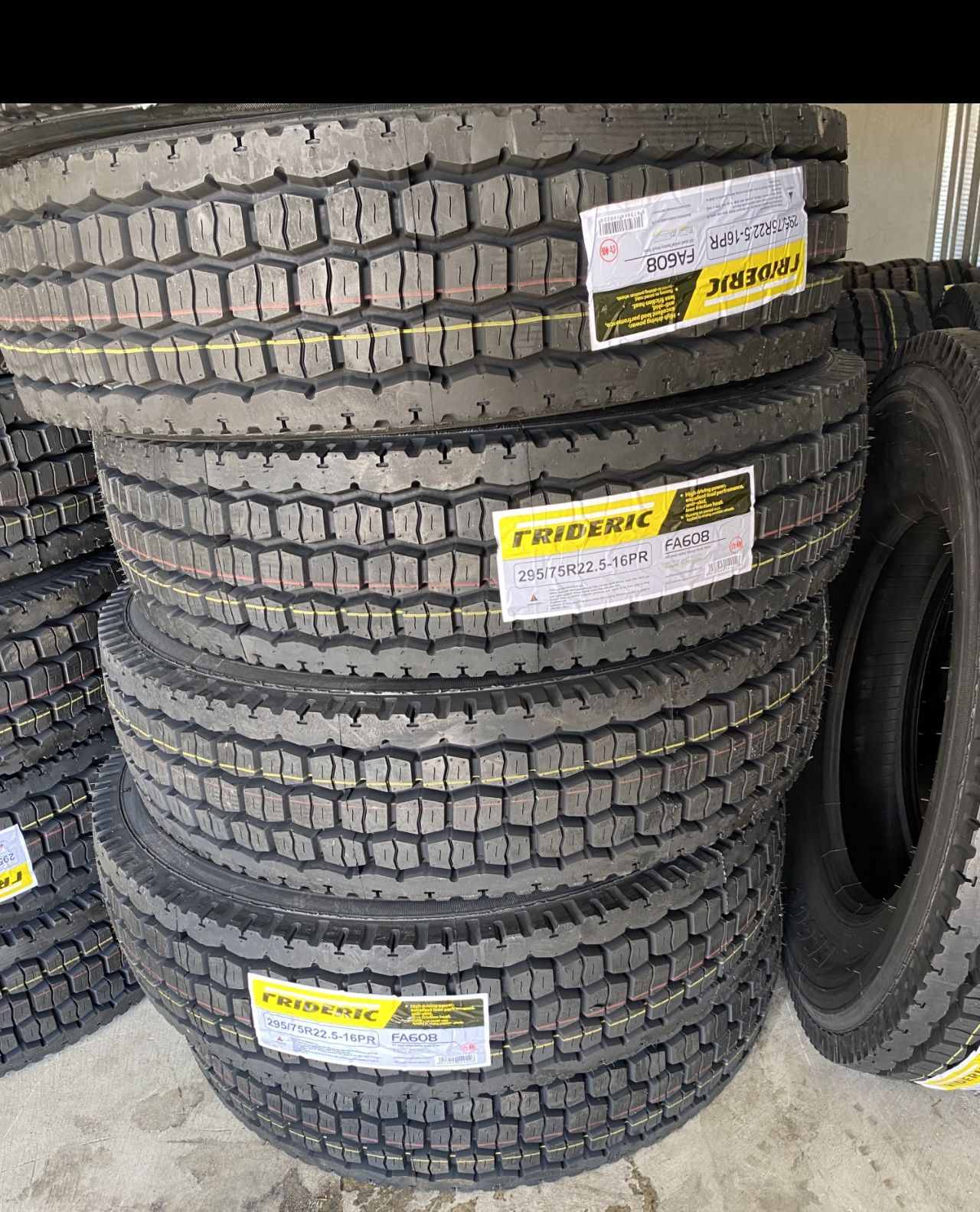Commercial Semi Truck Drive Tires For Sale for Sale in Union City, CA
