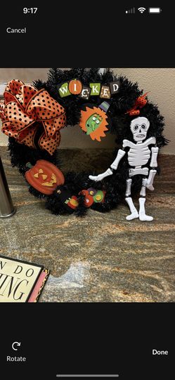 Handmade Halloween 🎃 Wreath 