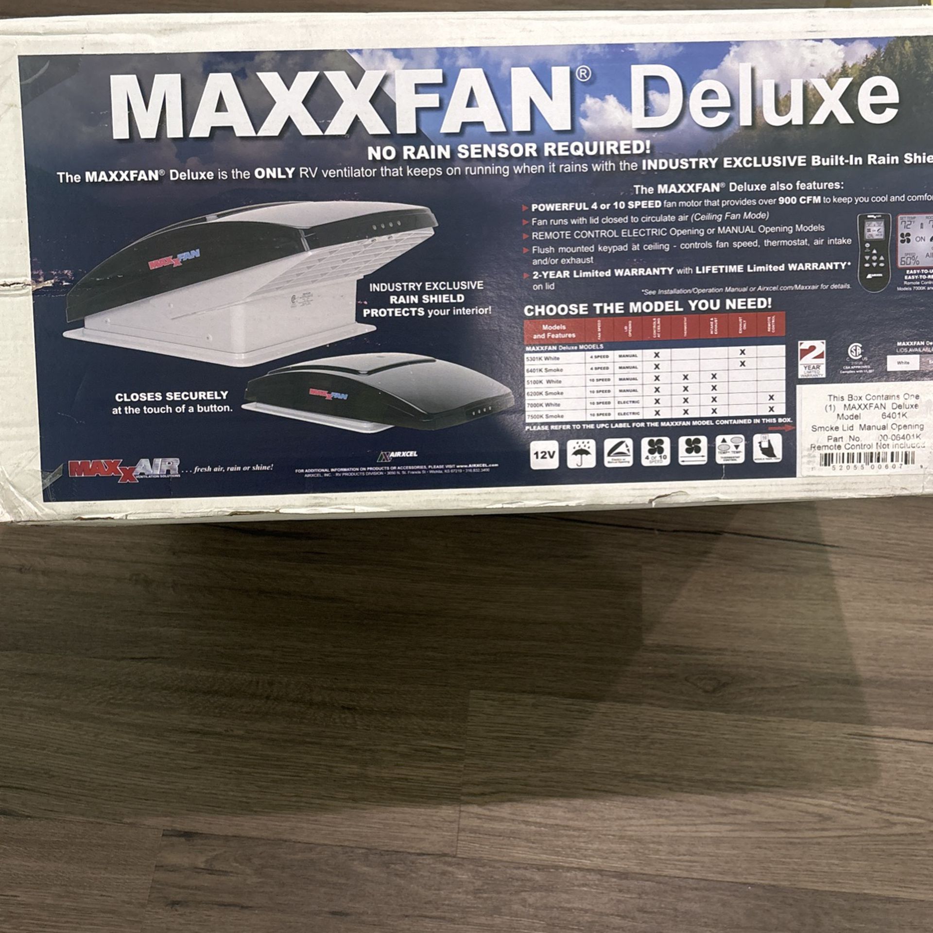 MAXXFAN deluxe Model 6401K