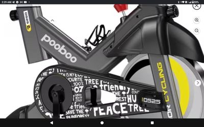 Pooboo indoor cycling 10525