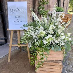 Rustic Wooden Crates for Wedding Decor – Dessert Tables, Centerpieces, Photo Displays ($5)