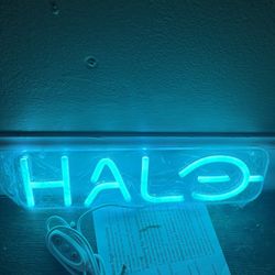 Halo Neon Sign 