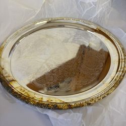 Silver tray