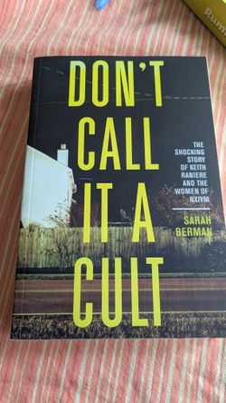 Paperback Don't Call it a Cult by Sarah Berman