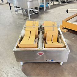 CounterTop Double Fryer WELLS 