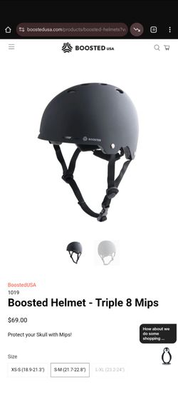 Boosted Helmet  Triple 8 Mips