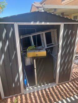 Outdoor shed