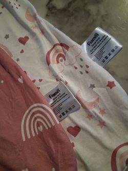 Two Lightweight, Wearable Blankets 6-12m