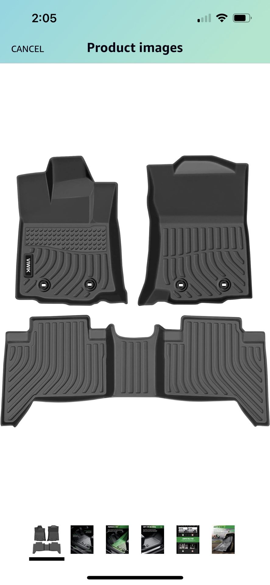 2020-2023 Highlander Floor Mats
