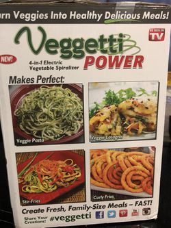 Veggetti Power Electric Vegetable Spiralizer