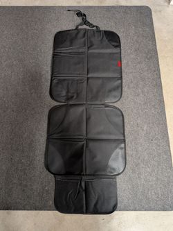 Black Car Seat Protector Mat