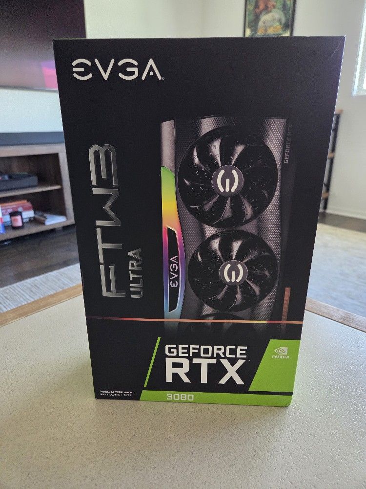 NVIDIA RTX 3080 10GB GDDR6X PCI-E 4.0 EVGA FTW3 ULTRA GPU
