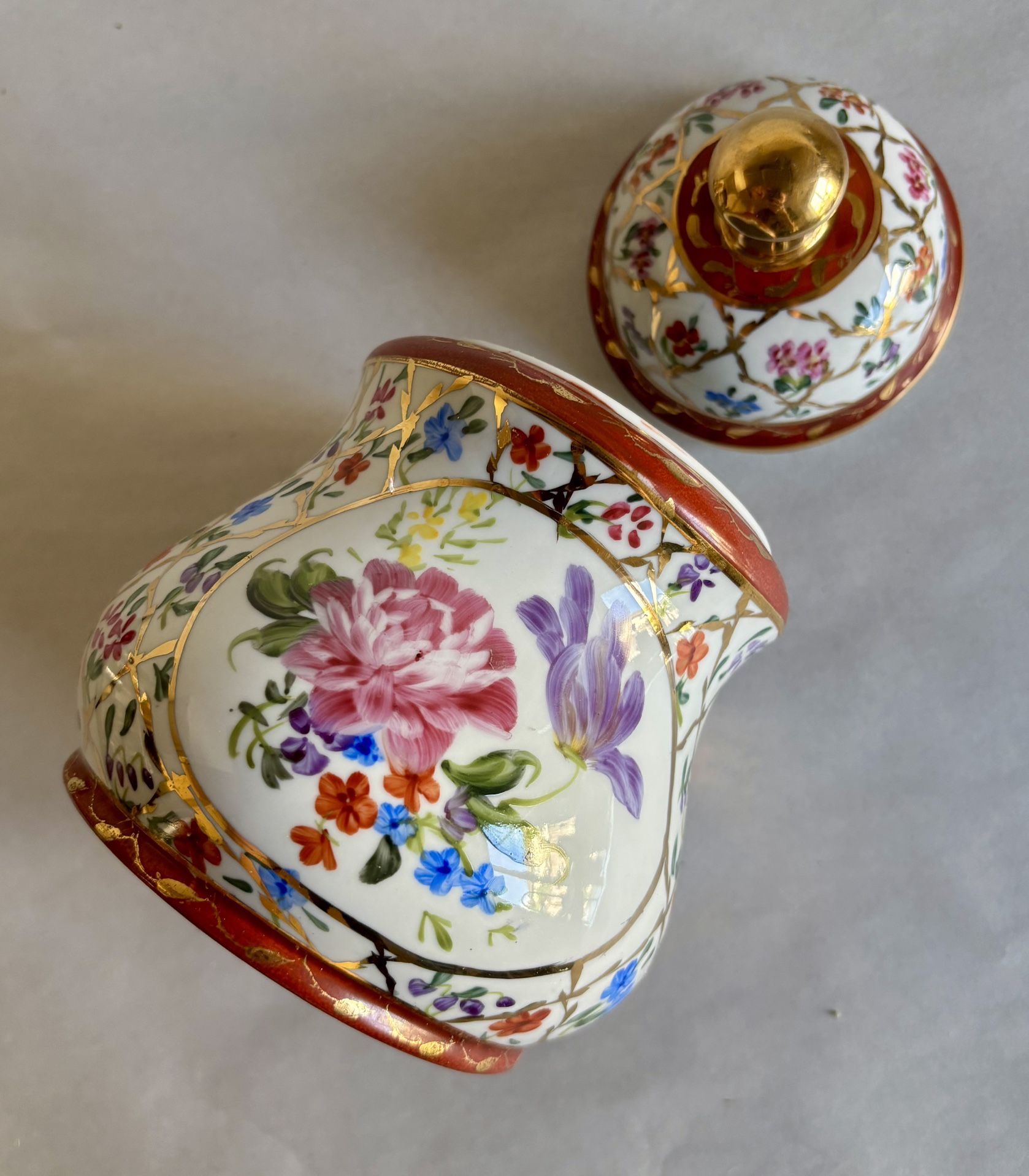 Vintage Formalities By Baum Bros. Decorative Jar With Lid