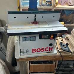 Bosch Router Table