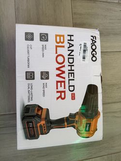 FAOGO Cordless Handheld Leaf Blower 21V