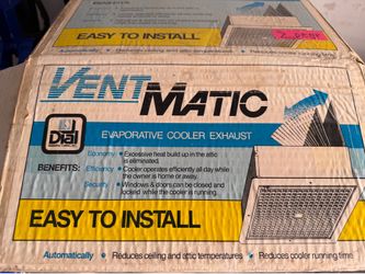 Evaporative Cooler Exhaust Ventmatic