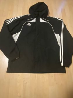 Adidas Black Zip-Up Hoodie Jacket, Men’s Size L - LOCAL PICKUP ONLY
