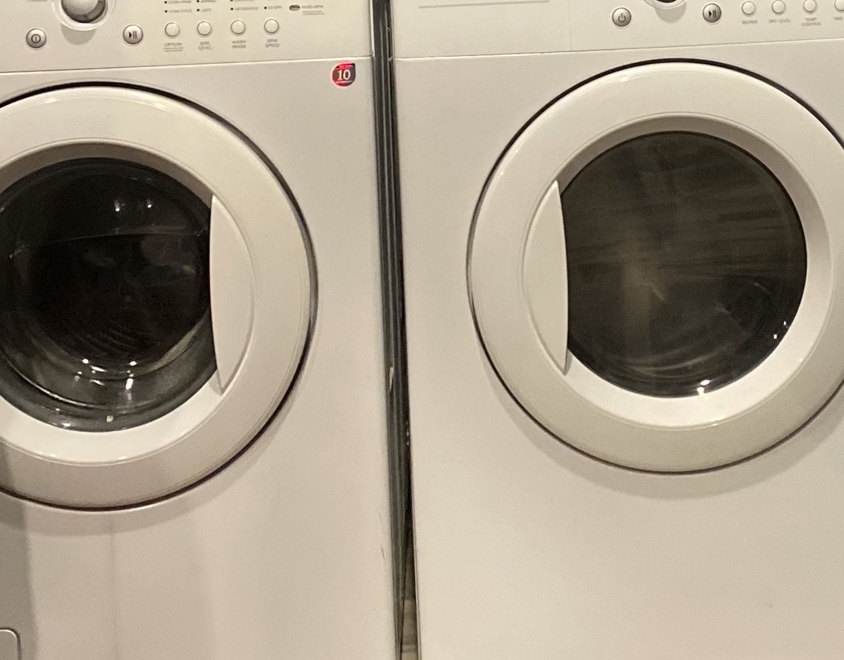 LG Front Loader Washer &Dryer