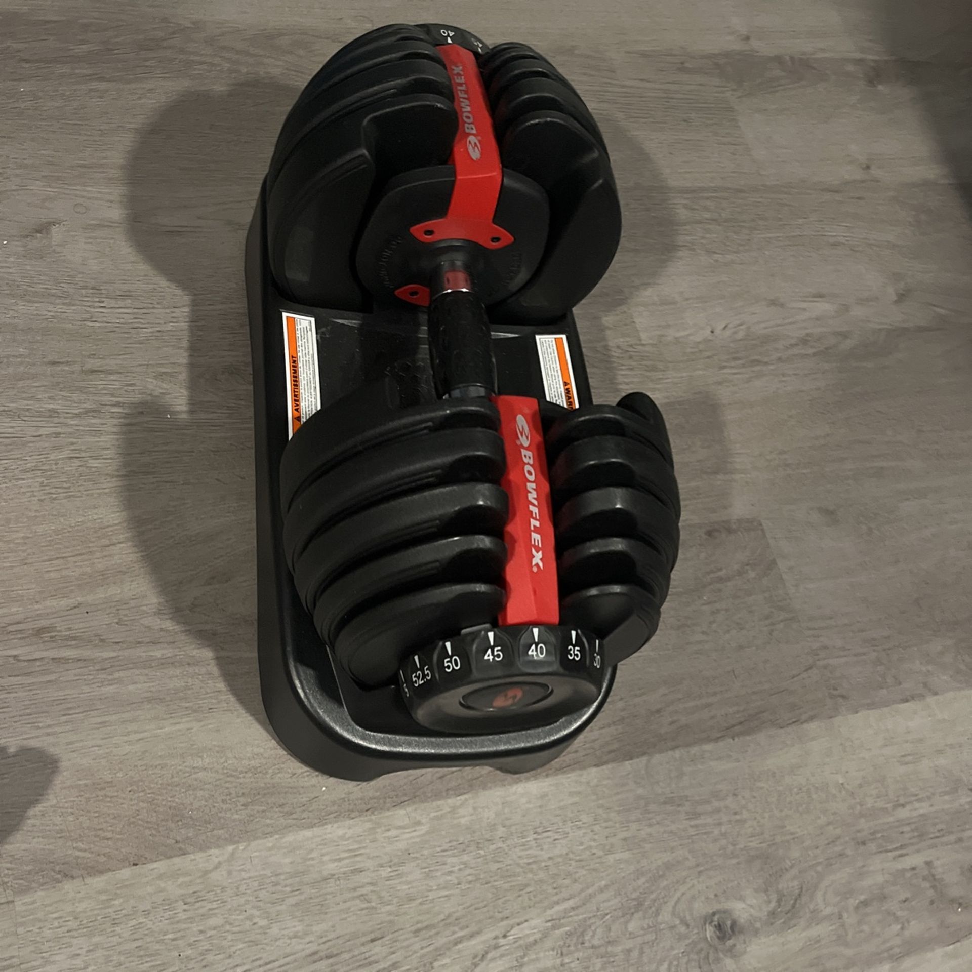 adjustable 50 Pound Dumbbell
