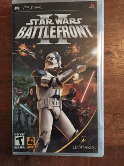 Psp game "Star Wars Battlefront 2"
