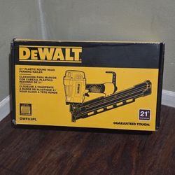 DEWALT 21 GA FRAIMING NAILER NEW NUEVO 