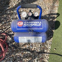 Air Compressor + 16 GA Finish Nailer