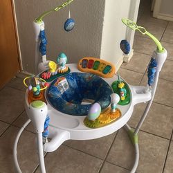 Infantino Magic Motion Activity Jumper: Space-Themed Adventure for Little Explorers, Unisex, 4+ Months