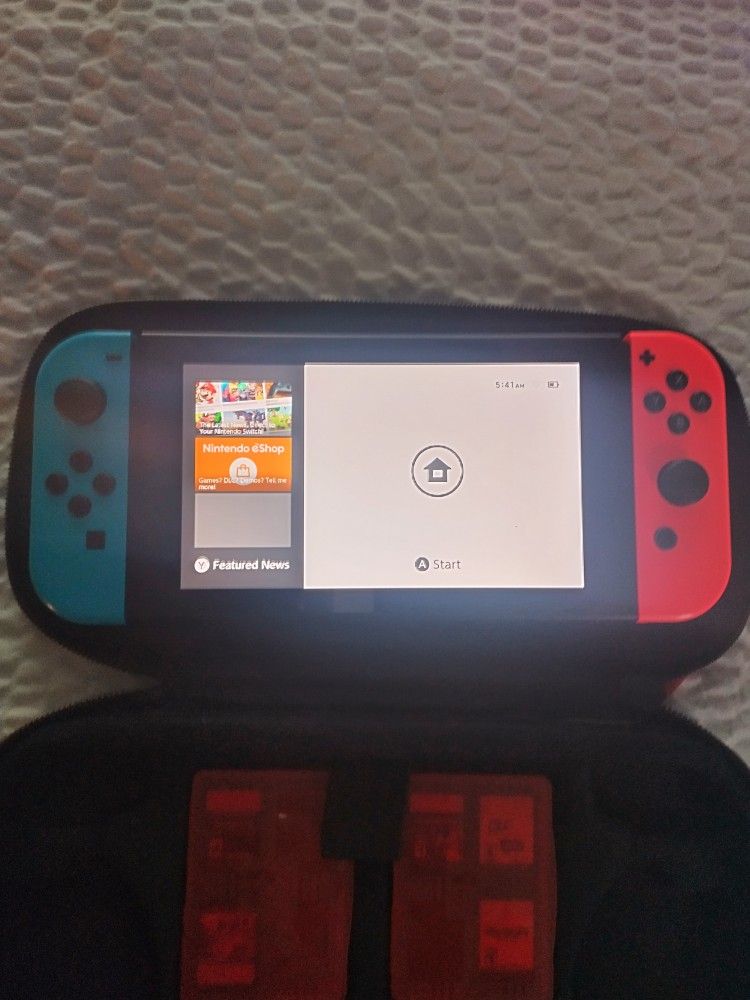 Nintendo Switch And Games 