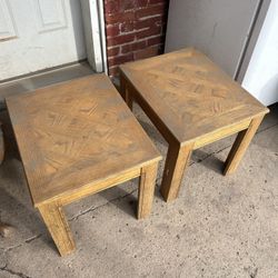End Table Wood