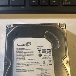 Seagate Barracuda 500gb 3.5” HDDs