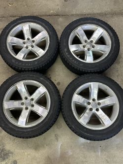 18” Dodge tires with rims 