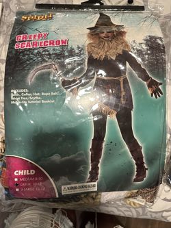 Kids Creepy scarecrow Costume