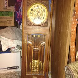 antique grand father clock 