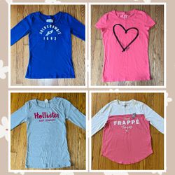 Set Of 4 Shirts For Girls Teens Tweens Kids