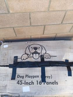 Dog playpen large  16 pannels