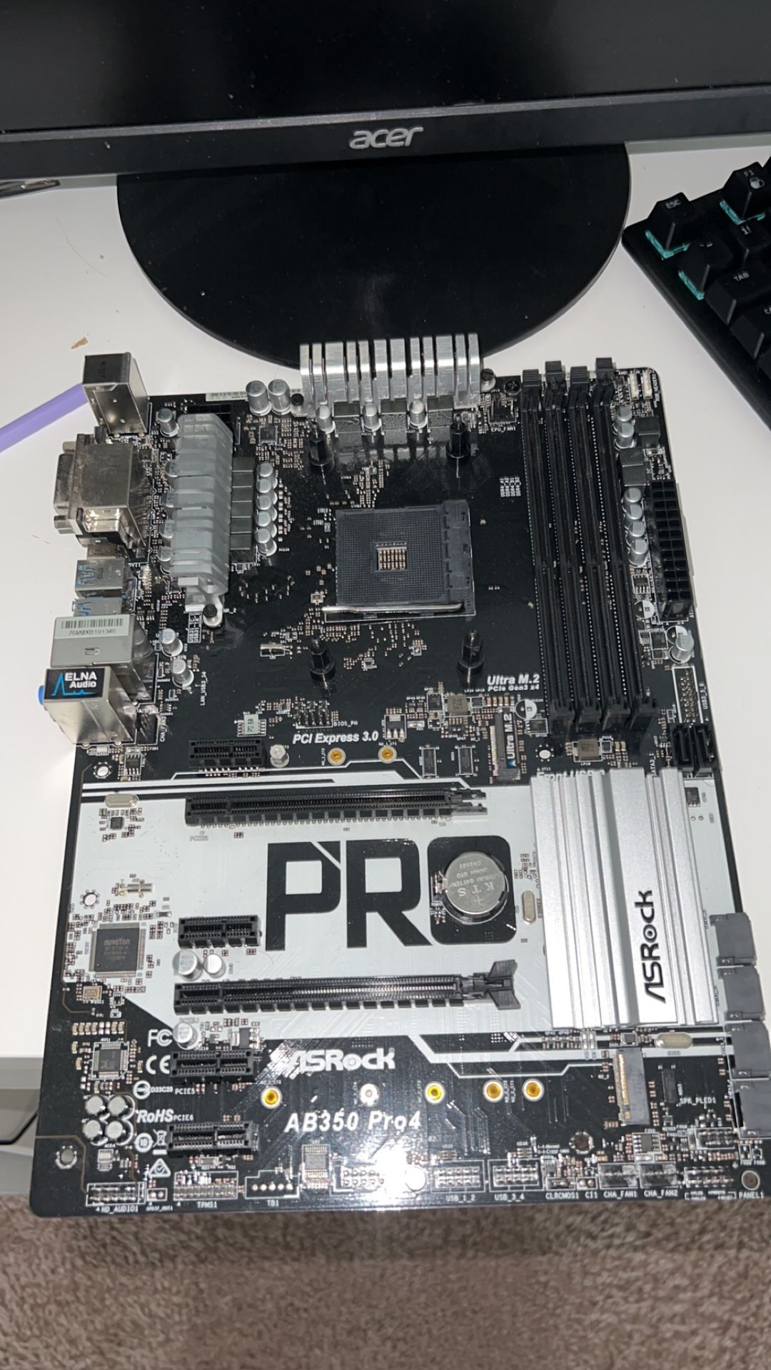 ASRock Ab350 Pro4