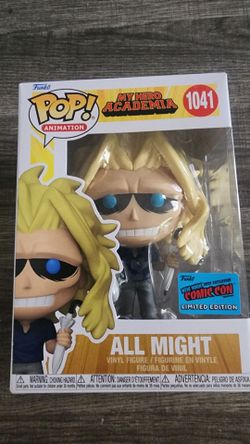 Funko Pop! Vinyl My Hero Academia All Might 1041 NYCC Con Sticker