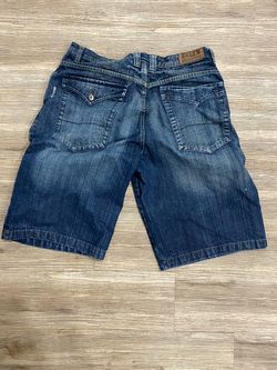BKLYN Brooklyn Express Denim Jean Shorts jorts vintage y2k