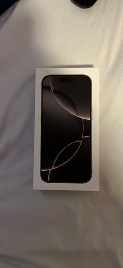FACTORY SEALED IPHONE 16 PRO 256GB FULLY FACTORY UNLOCKED 