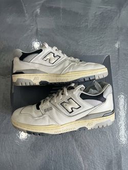 New Balance 550 Vintage Pack White Grey Black Men Size 10.5