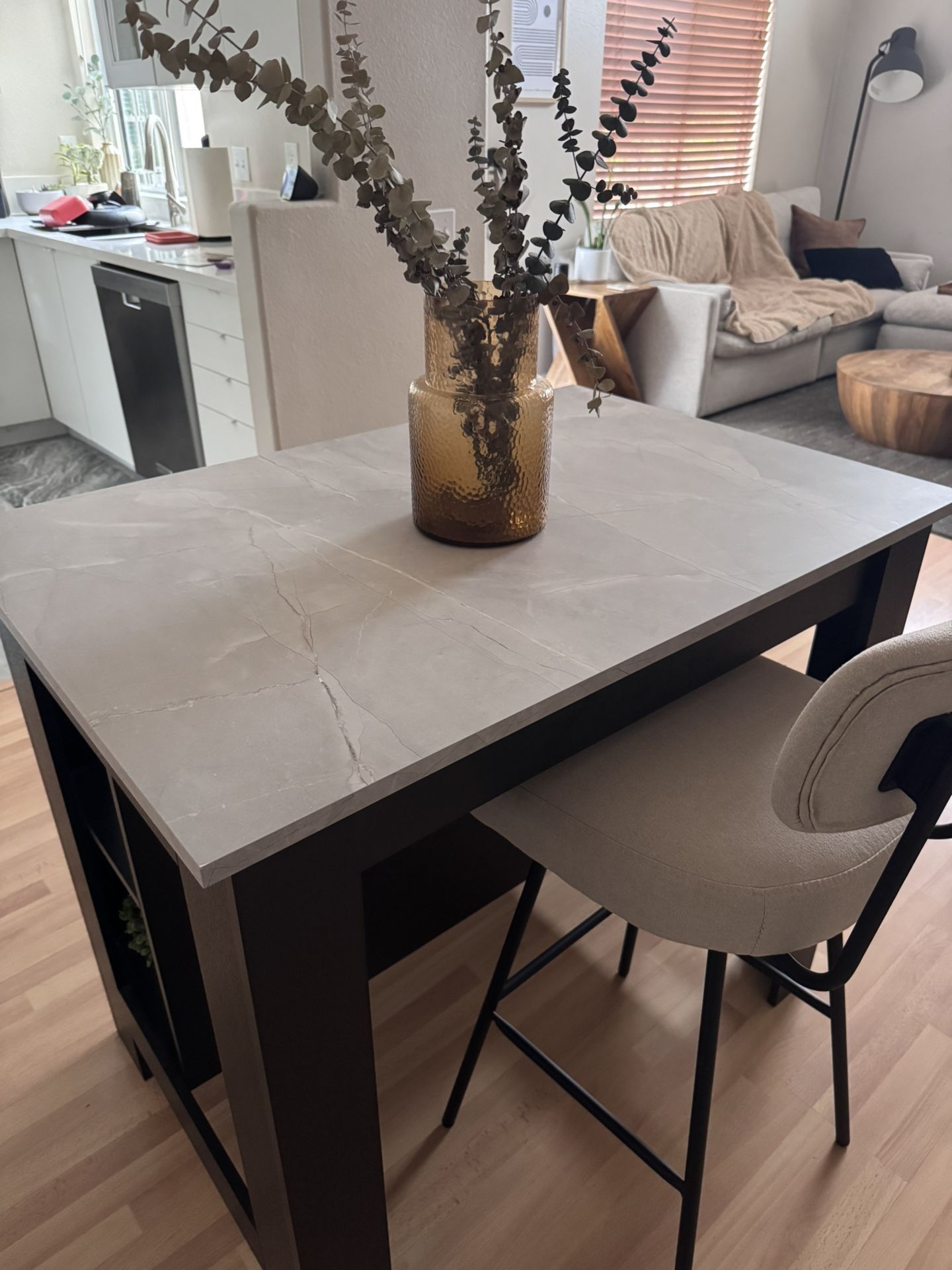 Kitchen Island Table And Stool