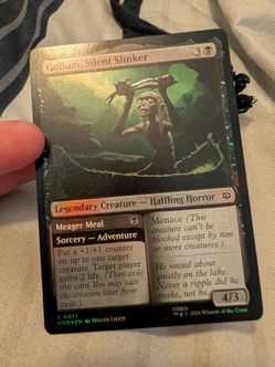 Gollum, silent slinker mtg