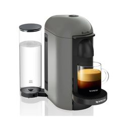 NESPRESSO Vertuo Plus Coffee & Espresso Maker by Breville (Gray)