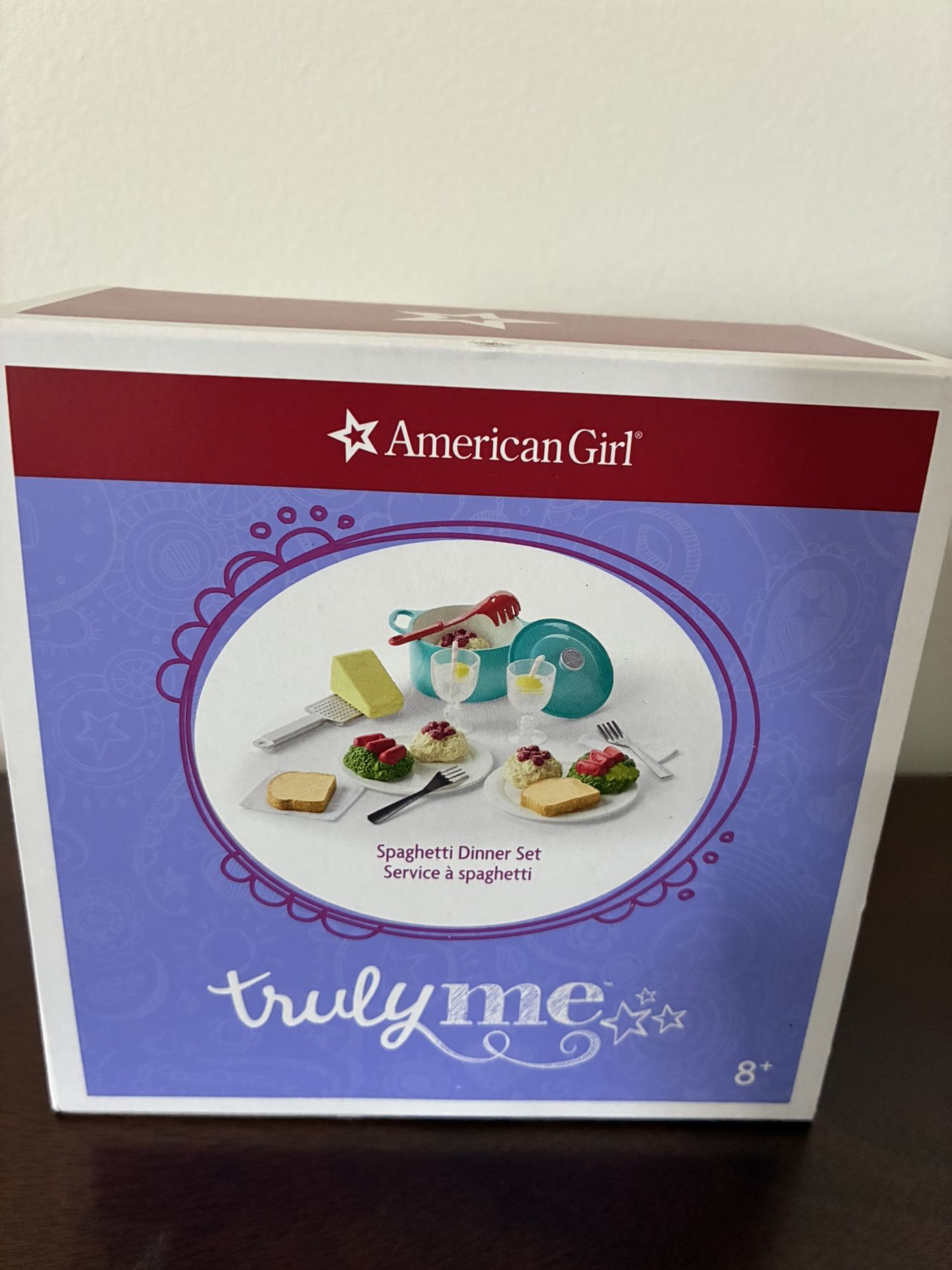 American Girl Doll Spaghetti Set