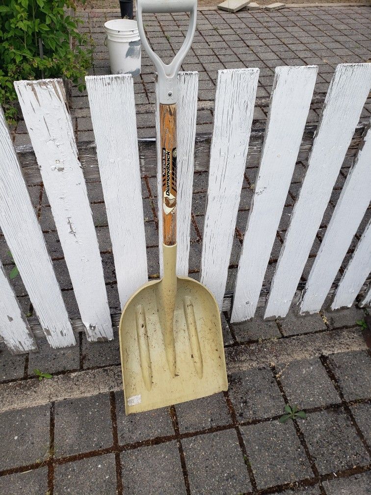 Used Plastic Scoop Shovel
