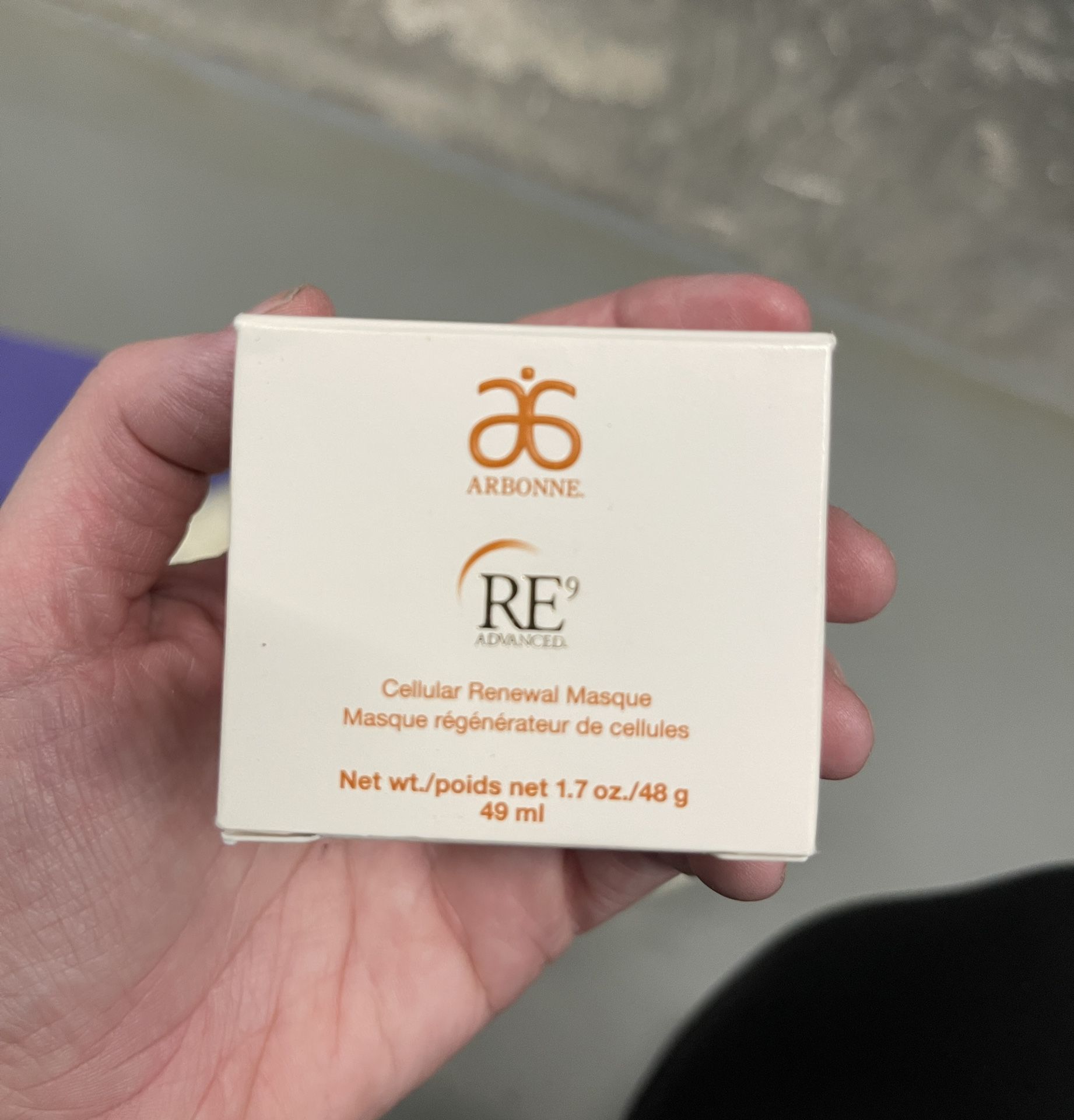 New In Box Arbonne RE9 CELLULAR RENEWAL MASK