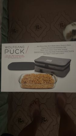 Wolfgang Puck 3.6-Qt Glass Baker with Carry Bag